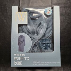 Ultra Soft Women's Blue Robe